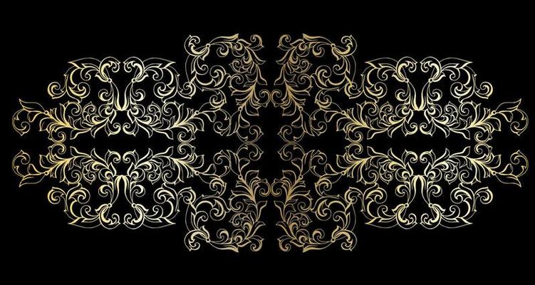 Vector damask vintage baroque scroll ornament swirl. Victorian monogram heraldic shield swirl. Retro floral leaf pattern border foliage antique  acanthus calligraphy engraved tattoo.Tile decor element