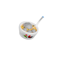 illustration 3d de bakso png