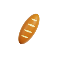 brood brood 3d illustratie png