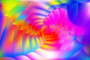 Vibrant swirl Gradient Background. Abstract color wave EPS vector