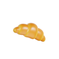 brioche 3d illustrazione png