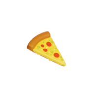 Pizza 3d illustrazione png