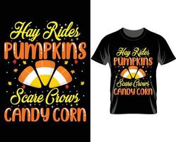 Thanksgiving Fall t shirt design vector