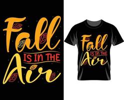 Thanksgiving Fall t shirt design vector