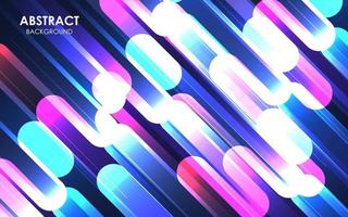 abstract motion neon light colorful decoration background. eps10 vector