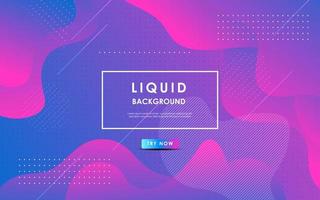 minimal abstract colorful purple pink liquid color gradient, fluid shape geometric with dots background. eps10 vector