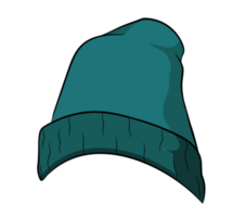 Green Beany Hat Toque caps png