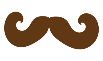 hommes à moustache brune png