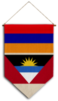 flagge beziehung land hängen stoff reise einwanderung beratung visum transparent armenien antigua und barbuda png