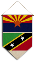 flagge beziehung land hängen stoff reise einwanderung beratung visum transparent arizona sankt kitts png