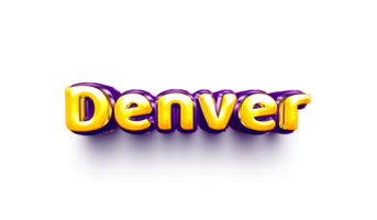 name balloon baby 3d inflated helium shiny birthday celebration party Denver png