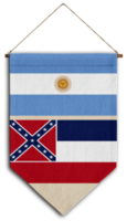 flagge beziehung land hängen stoff reisen einwanderung beratung visum transparent mississippi argentinien png