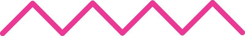 Zig zag line illustration