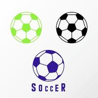 único 3 simple forma de bola imagen gráfico icono logotipo diseño abstracto concepto vector stock. se puede utilizar como un símbolo relacionado con el deporte o el juego.