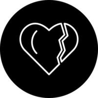 Heartbroken Vector Icon