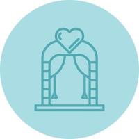Wedding Arch Vector Icon