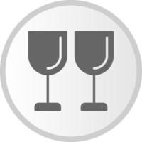 icono de vector de copa de vino