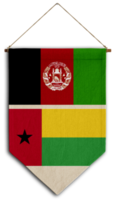 bandera relación país colgando tela viaje inmigración consultoría visa transparente afganistán guinea bissau png