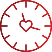 icono de vector de reloj