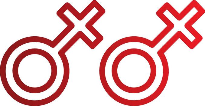 Homosexual Vector Icon