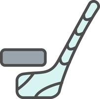 Ice Hockey Vector Icon