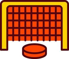 Hockey Net Vector Icon