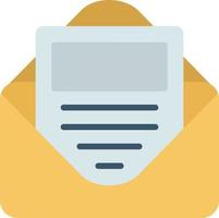 E Newsletter Vector Icon Design