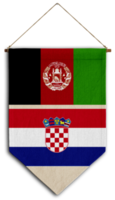 vlag relatie land hangende kleding stof reizen immigratie advies Visa transparant afghanistan Kroatië png