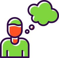Call Out Vector Icon Design