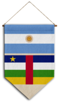 drapeau relation pays suspendu tissu voyage conseil en immigration visa transparent argentine république centrafricaine png