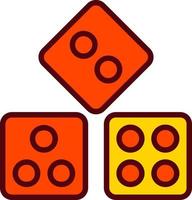 Ludo Dice Vector Icon