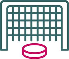 Hockey Net Vector Icon