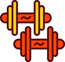 Dumbbell Vector Icon