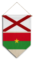 bandeira relação país pendurado tecido viagem consultoria de imigração visto transparente alabama burkina fasso png