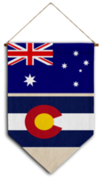 flagga relation Land hängande tyg resa invandring konsultverksamhet visum transparent Australien colorado png