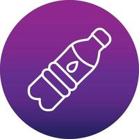 Watter Bottle Vector Icon