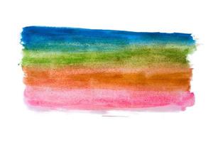 multicolor watercolor abstract handmade blot photo