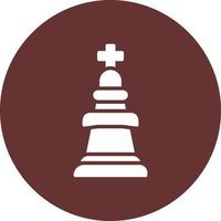 Chess King Vector Icon