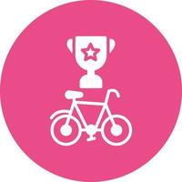 Bicycle Championship Vector Icon