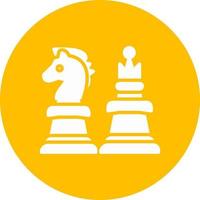icono de vector de ajedrez