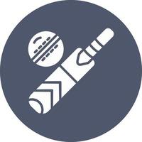 icono de vector de cricket