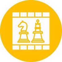 icono de vector de tablero de ajedrez