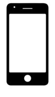 isoliertes Telefonsymbol png