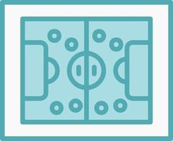 Football Field Vector Icon