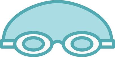 Swimmers Glasses Vector Icon