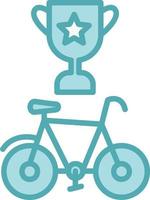 Bicycle Championship Vector Icon