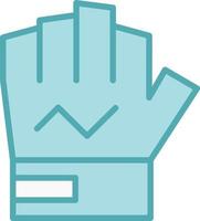 Short Glove Vector Icon