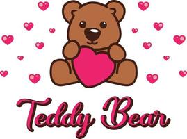teddy bear graphics vector art