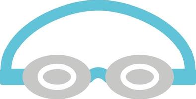 icono de vector de gafas de nadadores