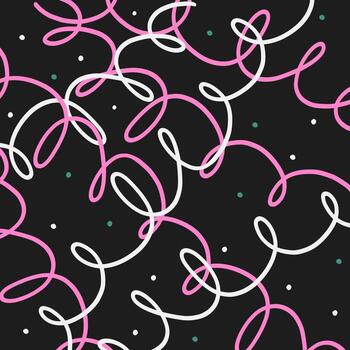 diseño de vectores de fondo geométrico. patrón espiral concéntrico. papel pintado festivo con rizos de colores. textura abstracta para telón de fondo, póster, embalaje.